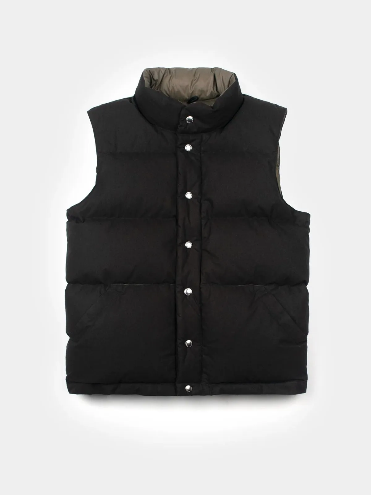 Down Italian Vest - Vintage Black sold by iris
