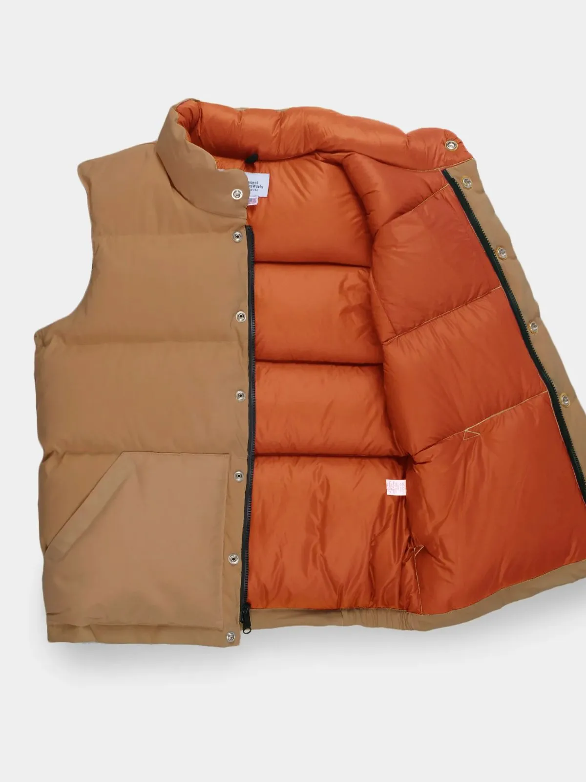 Down Italian Vest - Tan sold by iris product image thumbnail 2