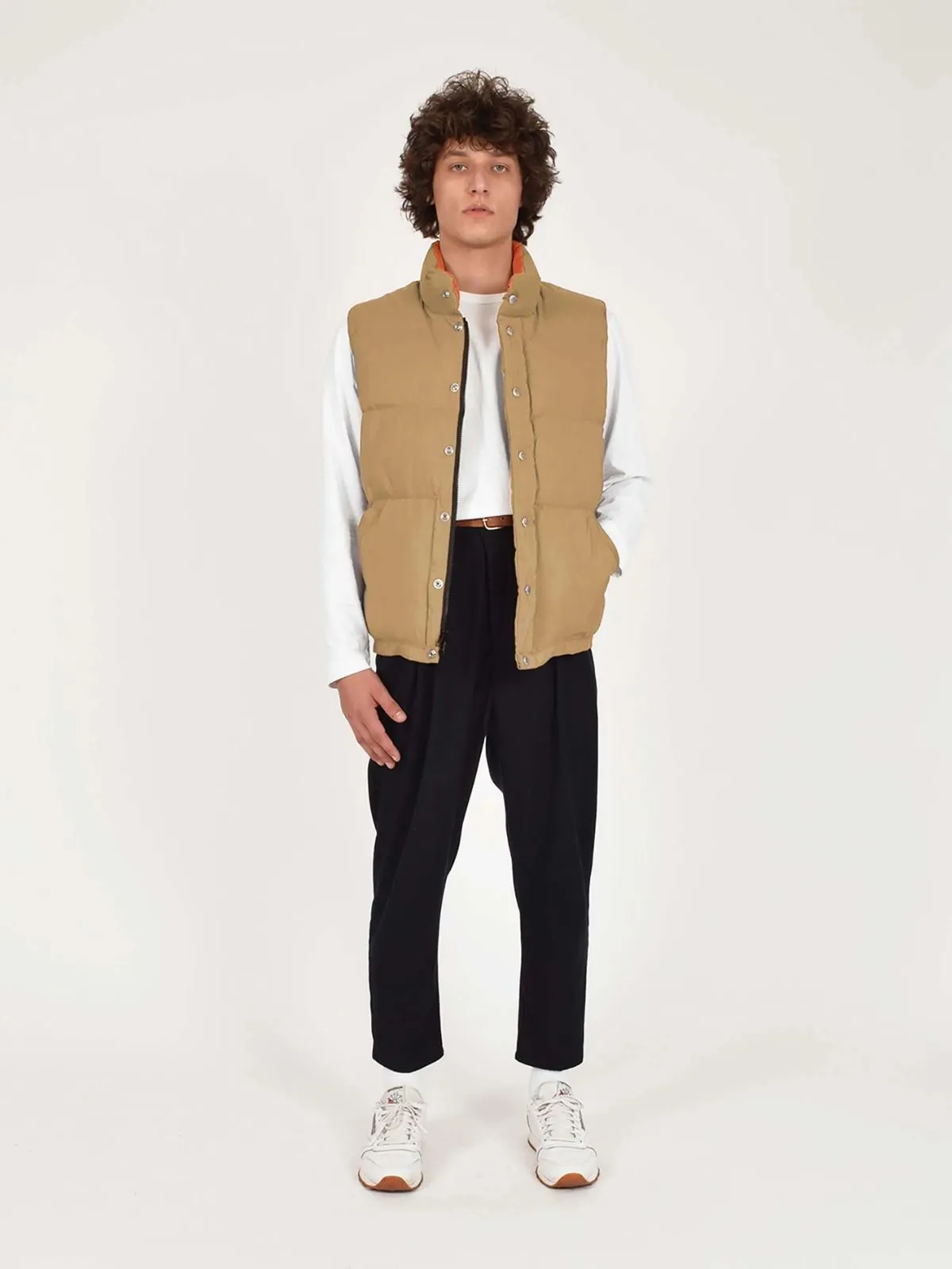 Down Italian Vest - Tan sold by iris product image thumbnail 3