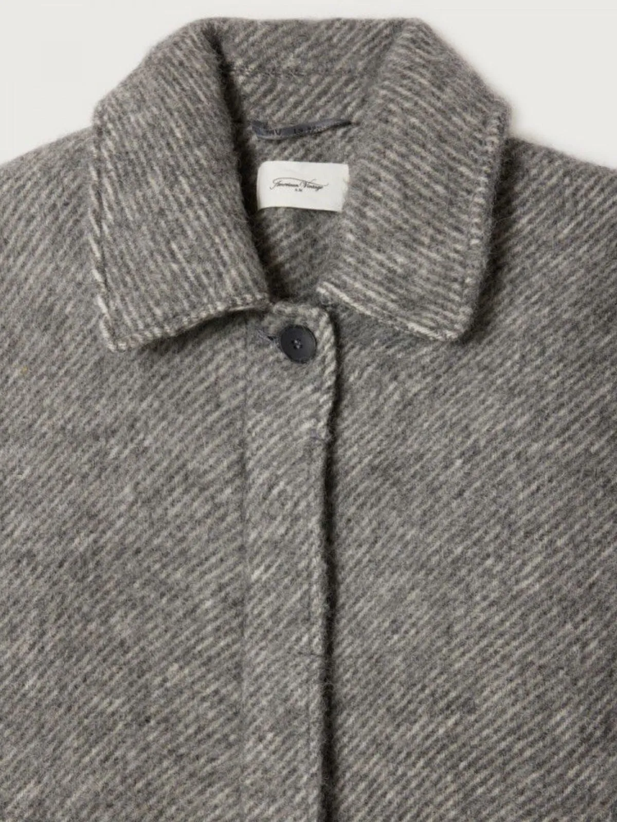 Lulow Herringbone Coat - Granite sold by iris product image thumbnail 4