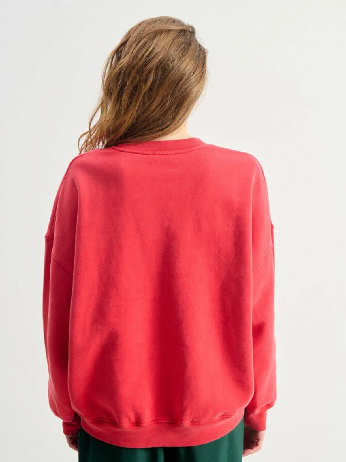 Plizzy Sweatshirt - Vintage Red sold by iris product image thumbnail 3
