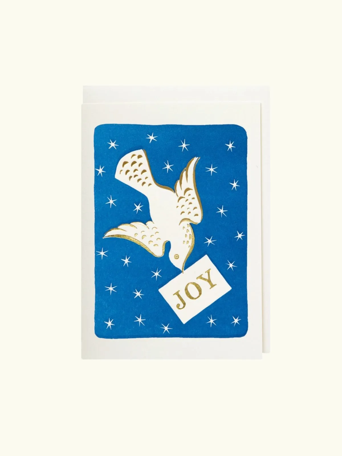 Notelet Christmas Card - Dove sold by iris
