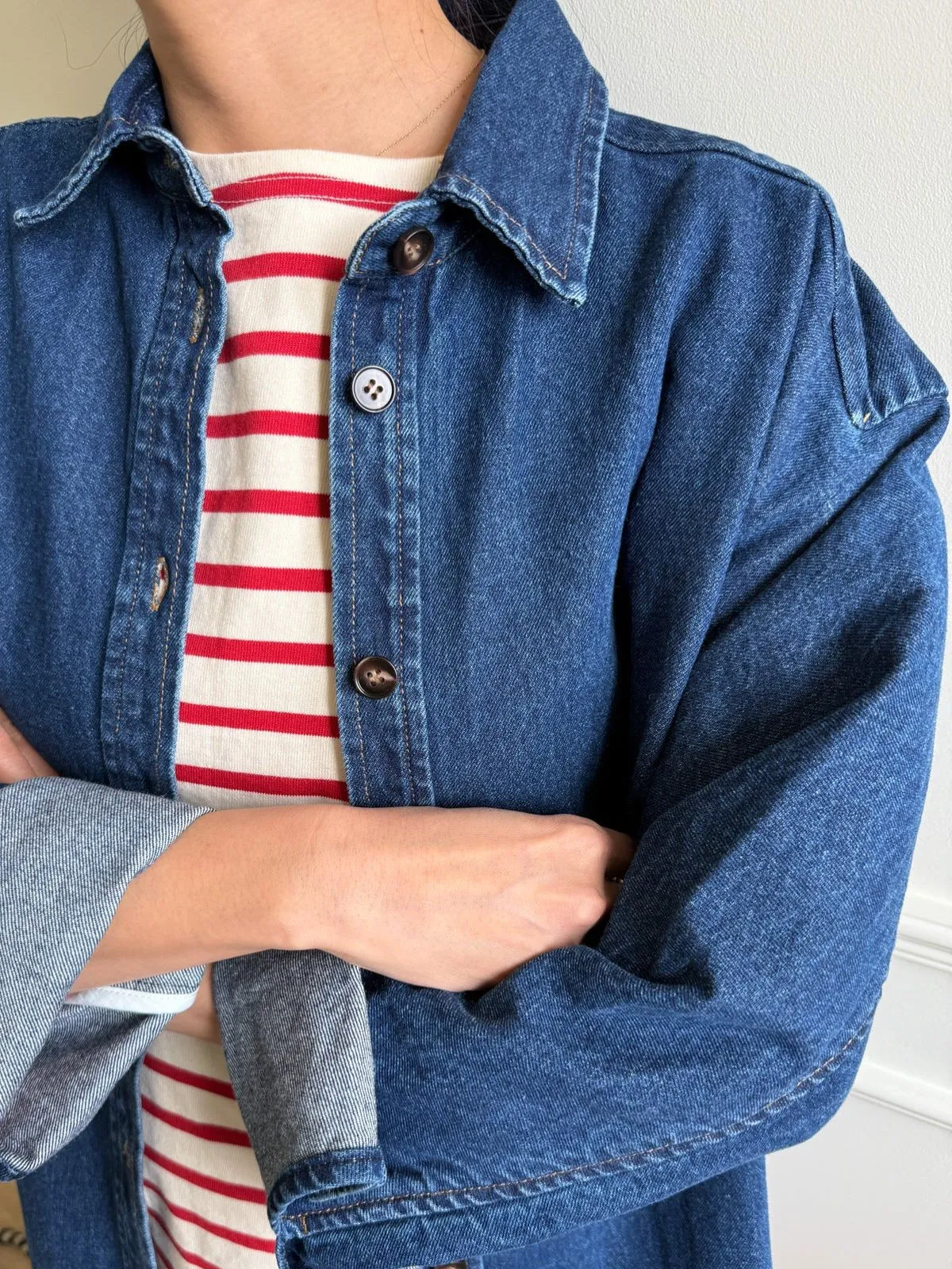 Owen Shirt - Dark Denim sold by iris product image thumbnail 3