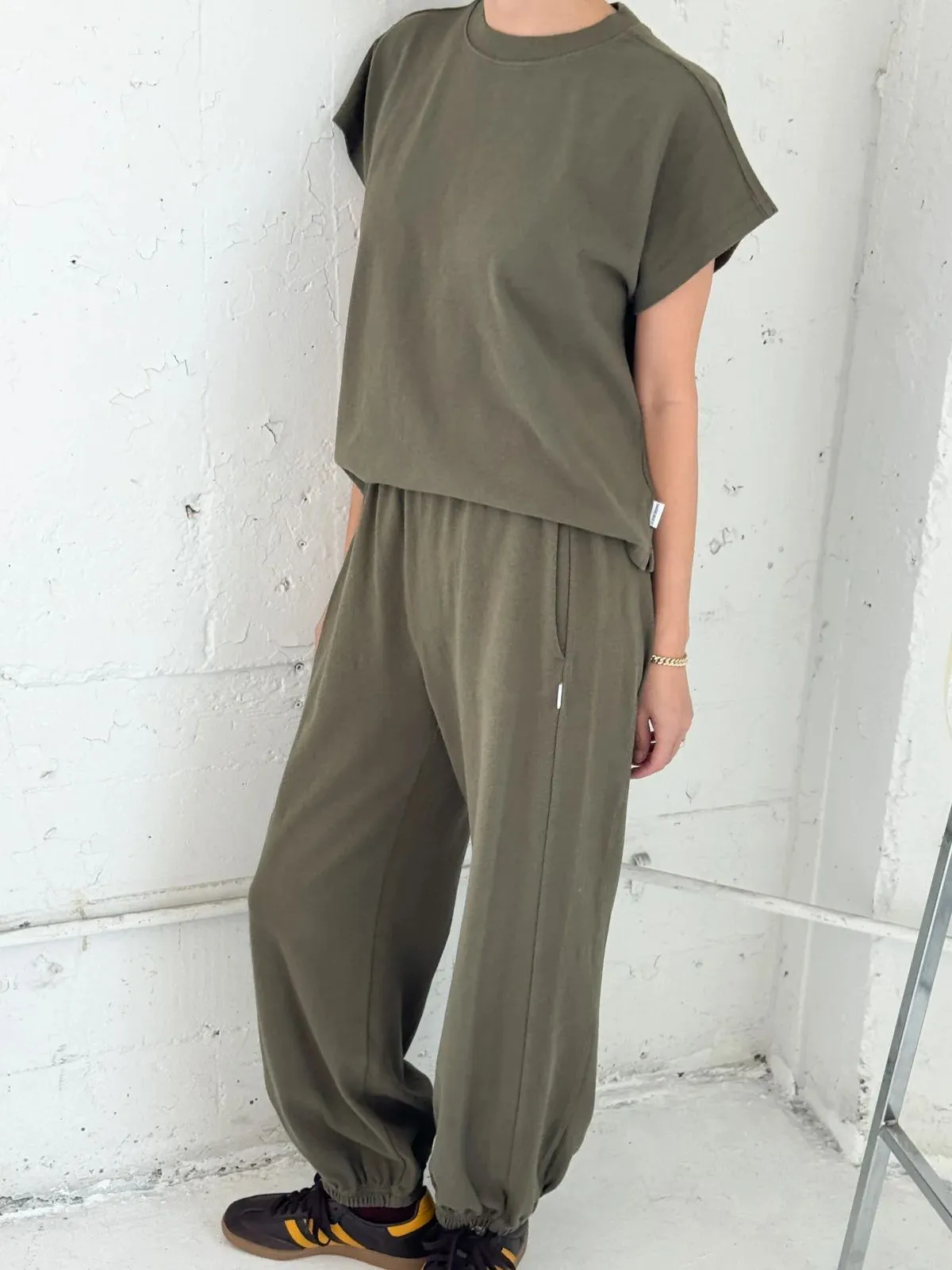 Jeanne T-Shirt - Olive sold by iris product image thumbnail 2