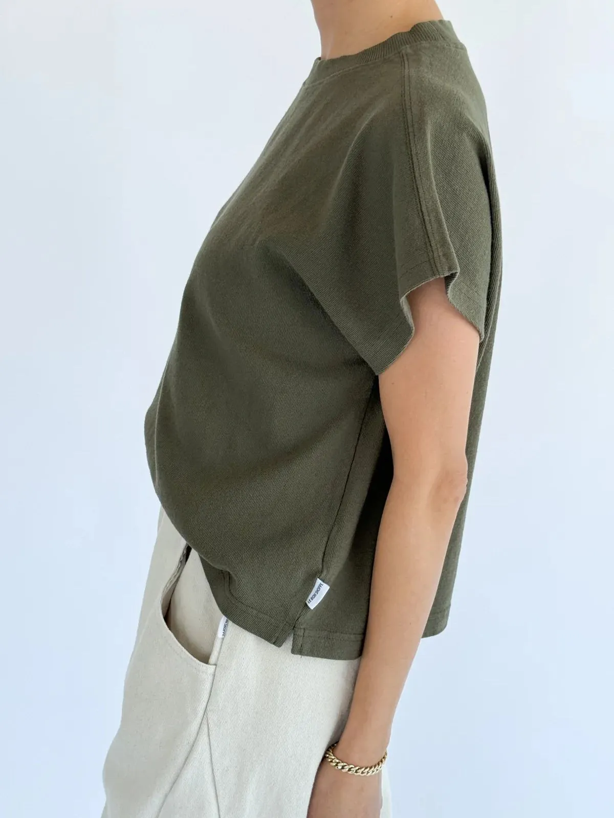 Jeanne T-Shirt - Olive sold by iris product image thumbnail 4