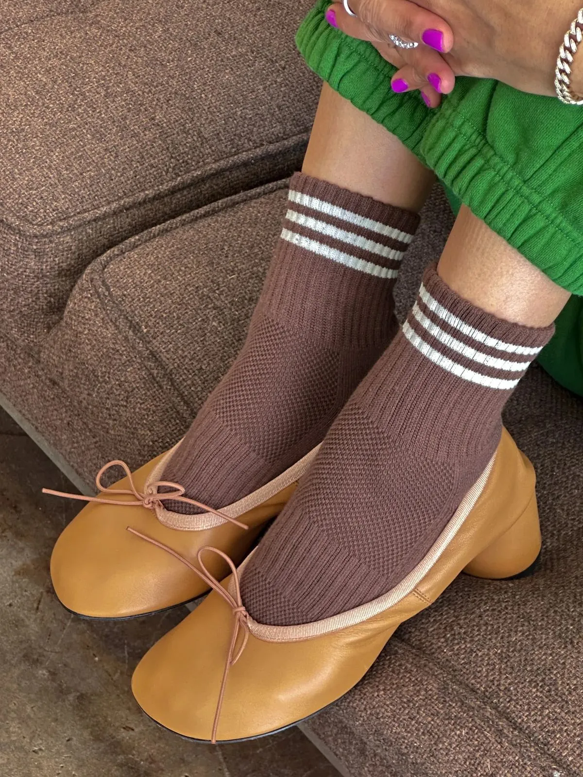 Girlfriend Socks - Mahogany sold by iris