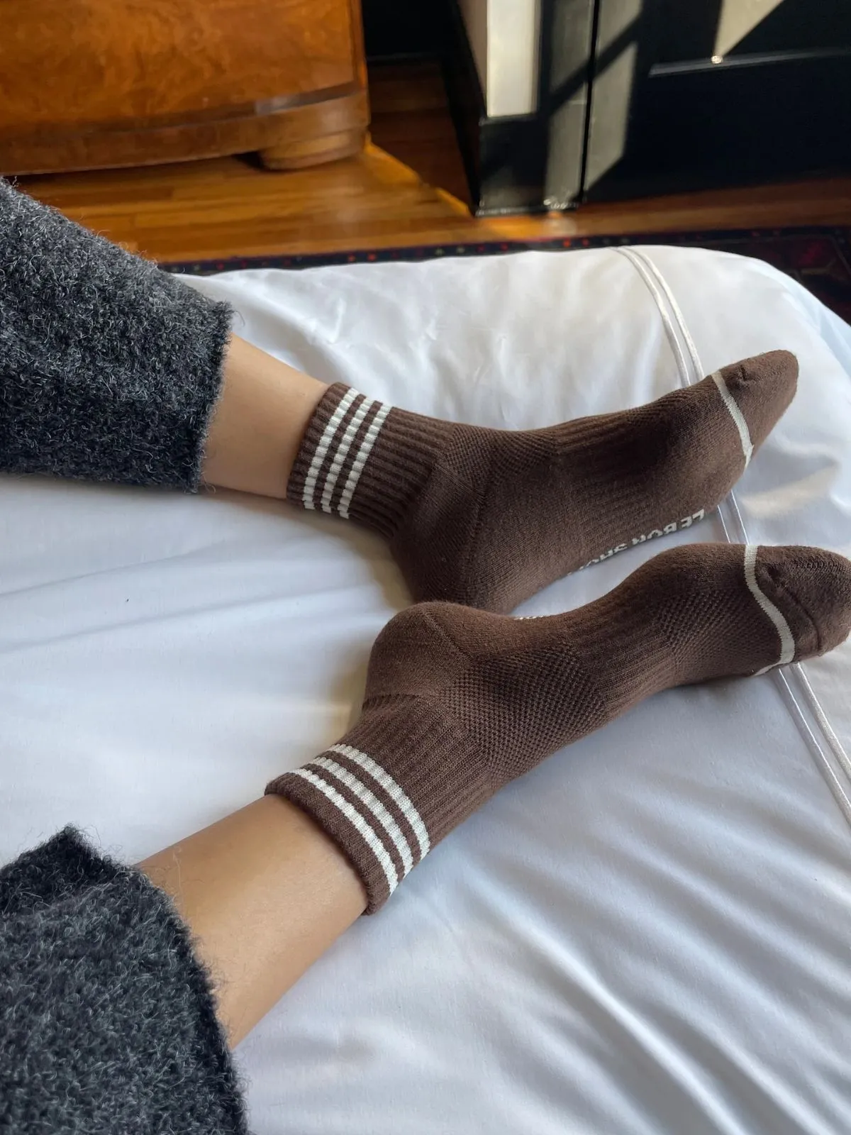 Girlfriend Socks - Mahogany sold by iris product image thumbnail 3