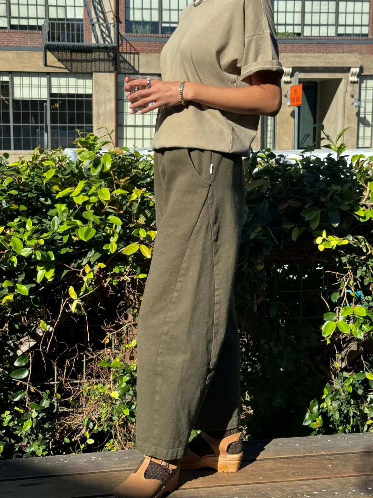 Arc Pants- Olive sold by iris product image thumbnail 2