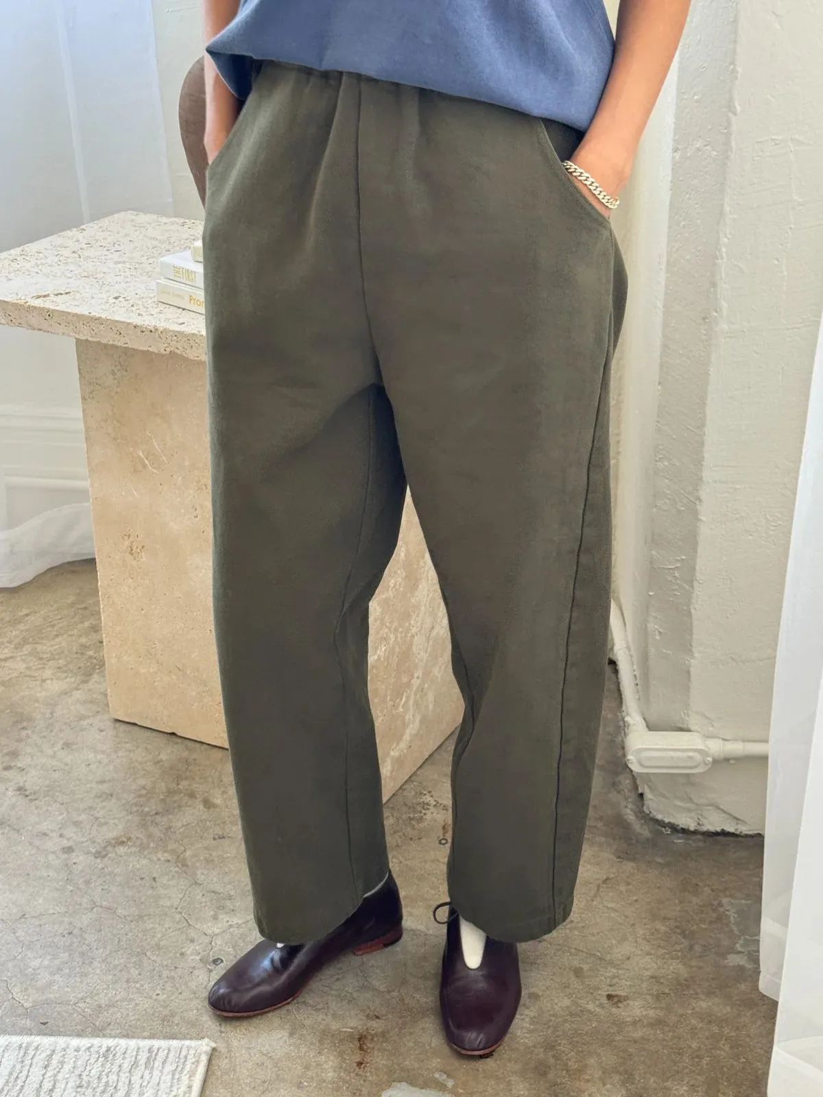 Arc Pants- Olive sold by iris product image thumbnail 4