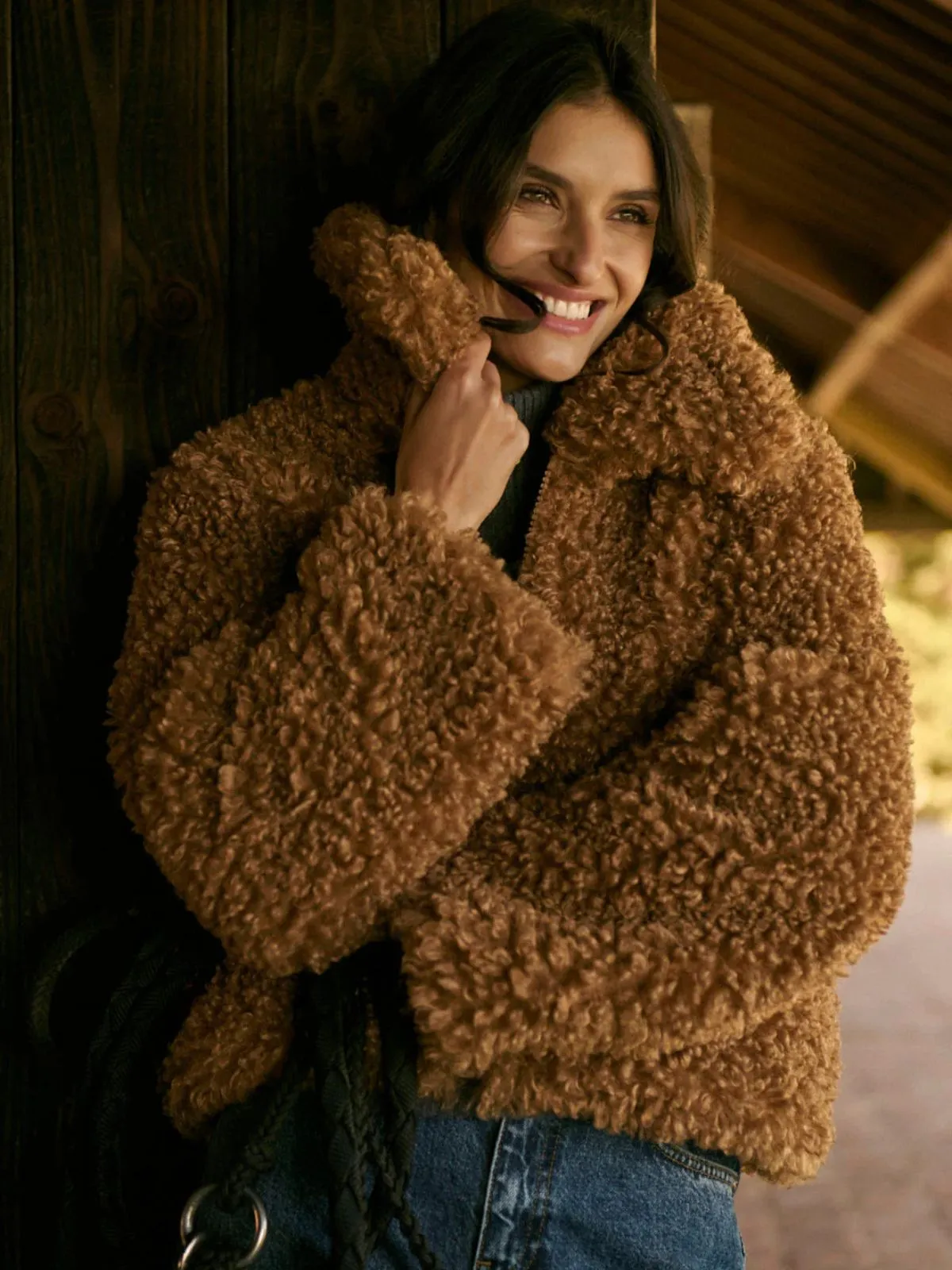 Otis Jacket - Caramel sold by iris