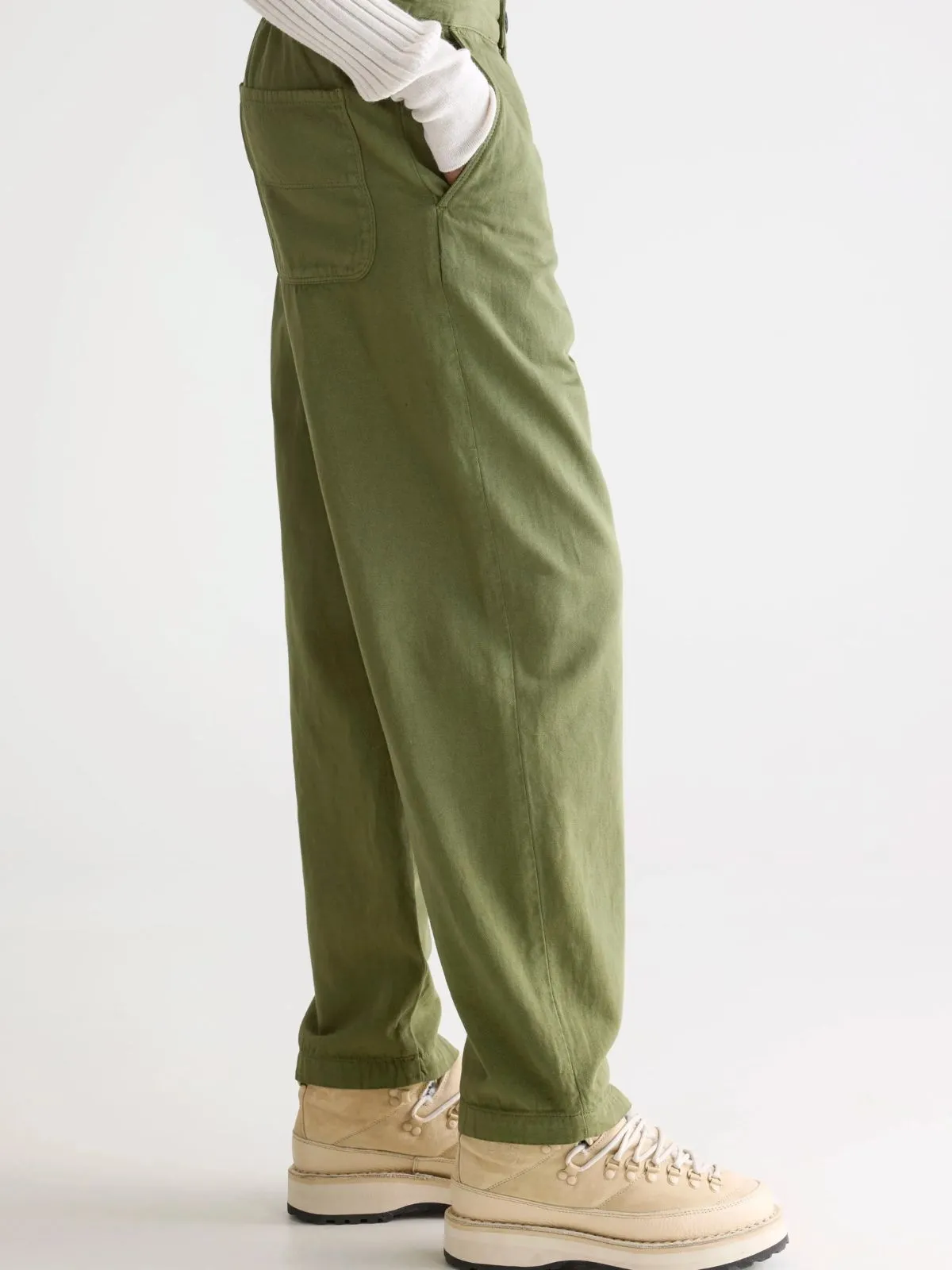 Pasop Relaxed Trousers - Khaki sold by iris product image thumbnail 4