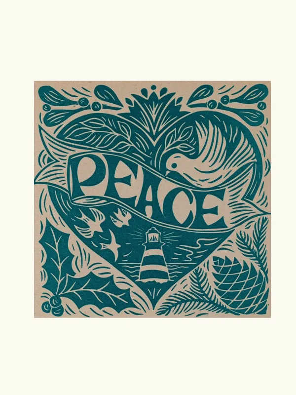 Square Matchbox - Christmas Peace made by iris