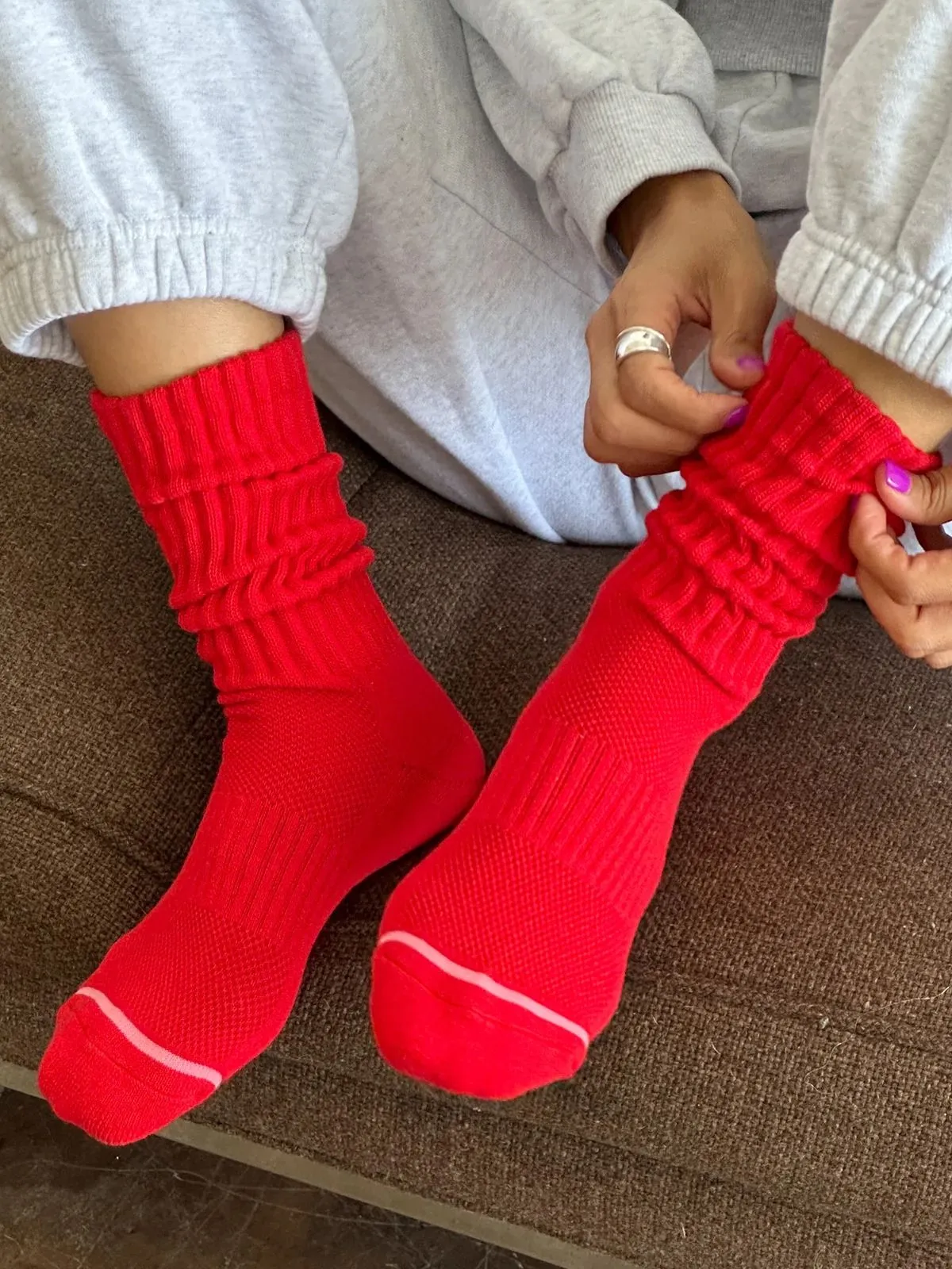 Ballet Socks- Strawberry sold by iris product image thumbnail 5