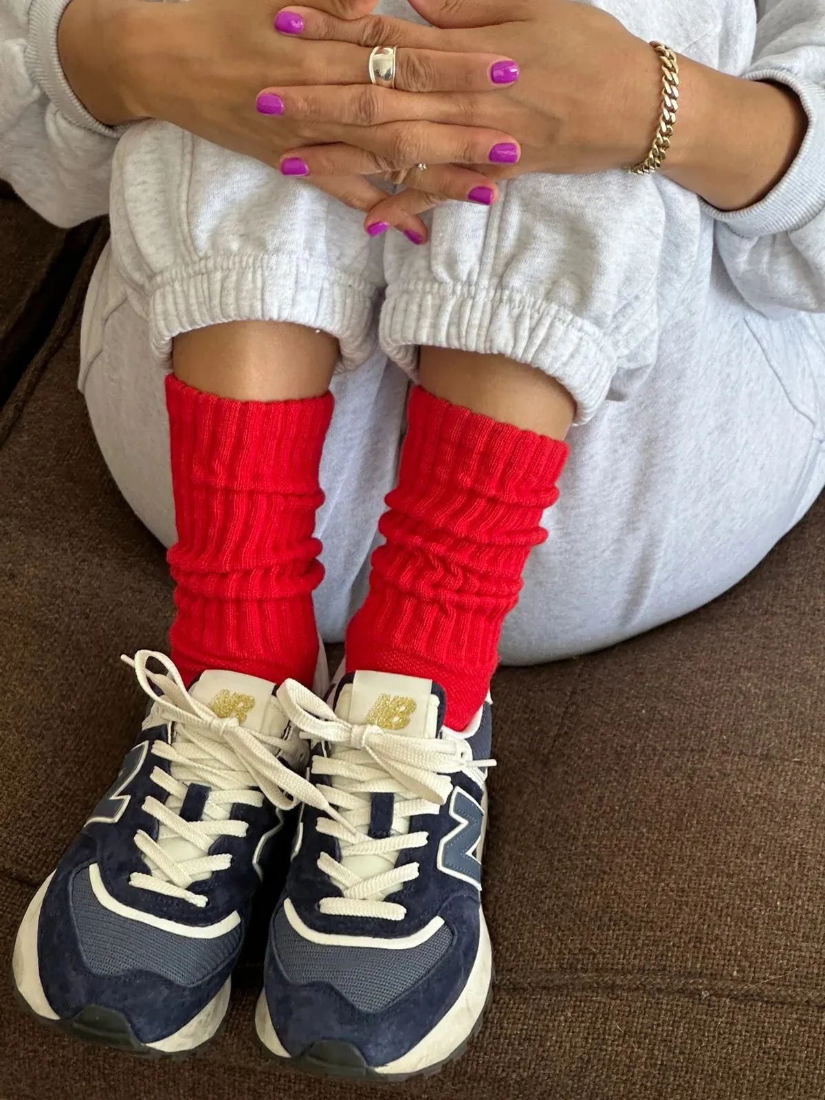 Ballet Socks- Strawberry sold by iris