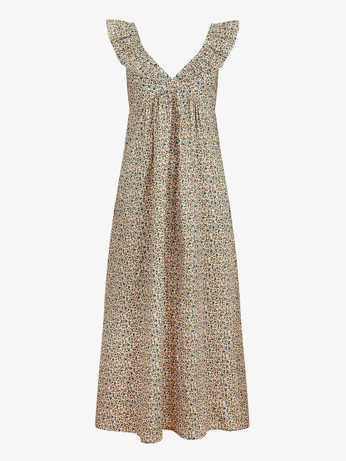 Yara Cotton Voile Dress – Cream sold by iris product image thumbnail 5