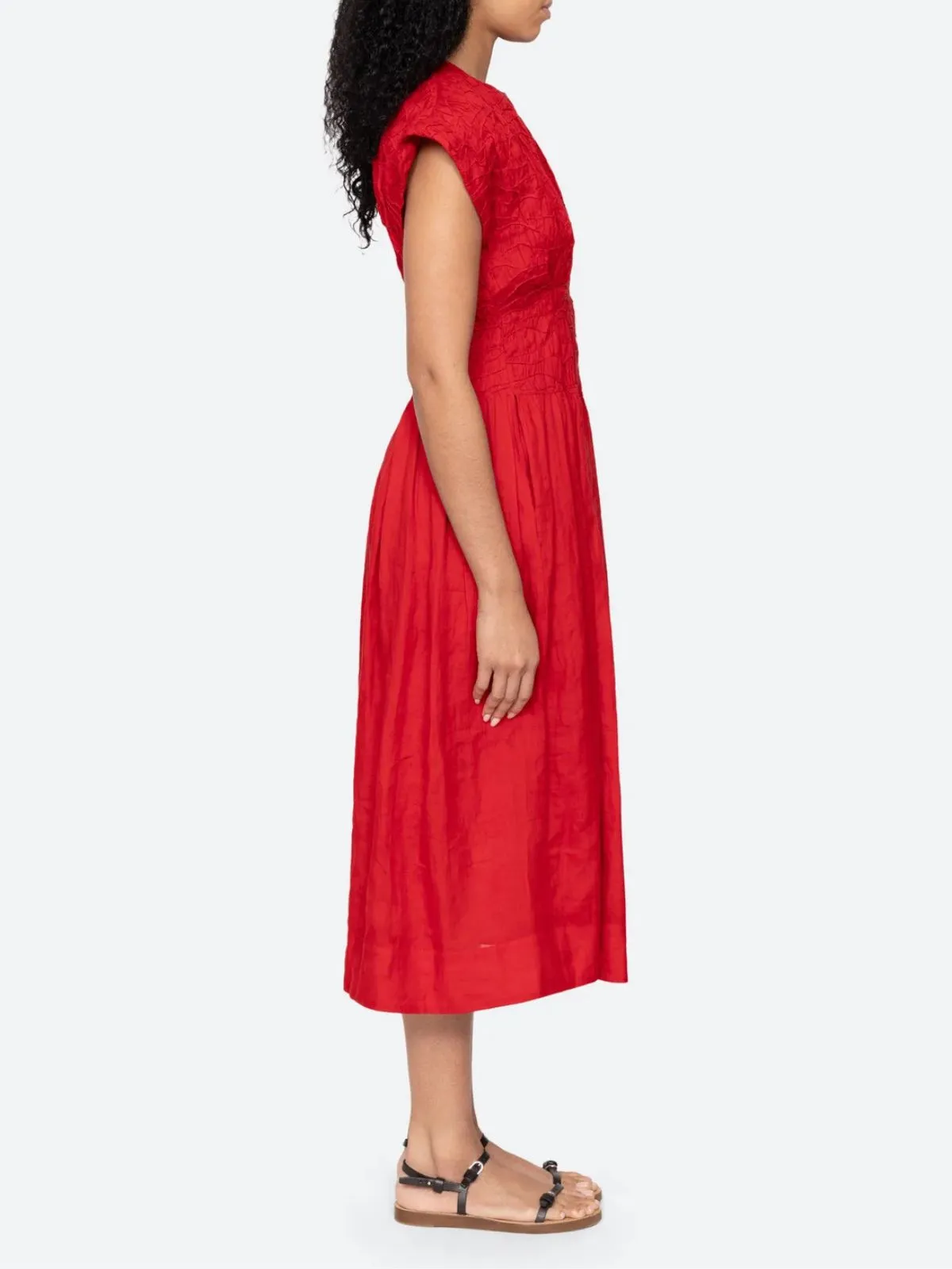 Imogen Dress - Red sold by iris product image thumbnail 5