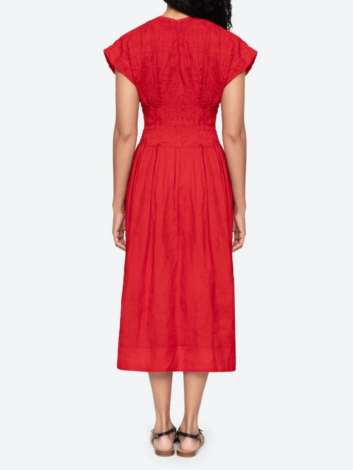Imogen Dress - Red sold by iris product image thumbnail 3