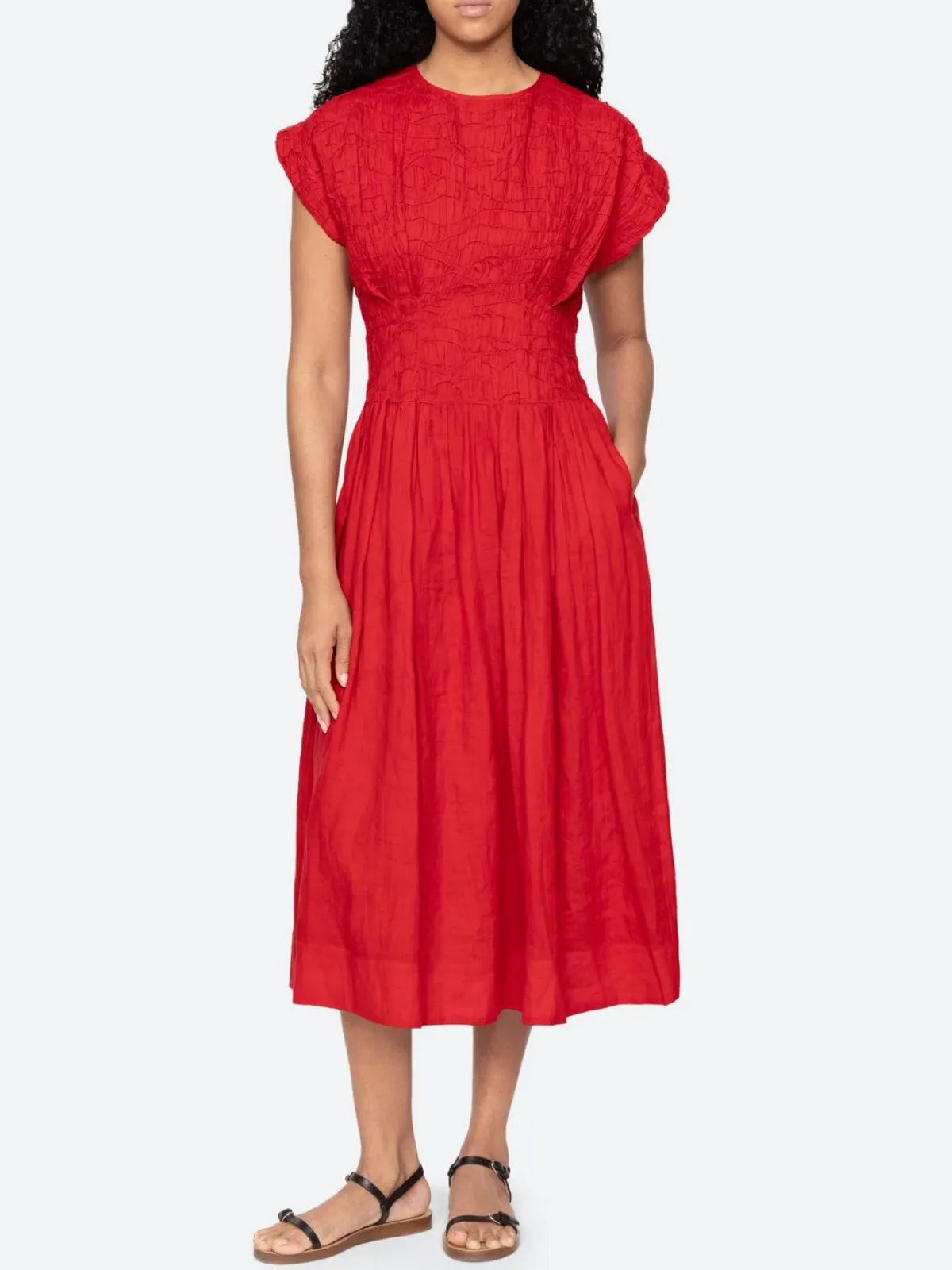 Imogen Dress - Red sold by iris product image thumbnail 2