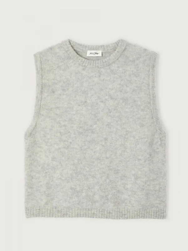 Vitow Knitted Vest - Grey sold by iris