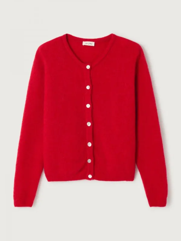 Vitow Cardigan - Red sold by iris