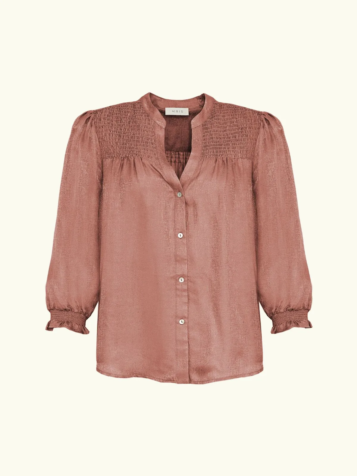 Rhys Silk Blend Blouse - Pink sold by iris