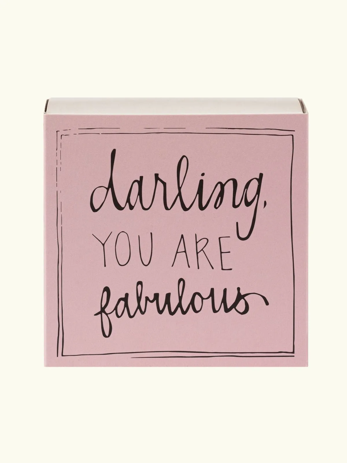 Square Matchbox - You Are Fabulous sold by iris