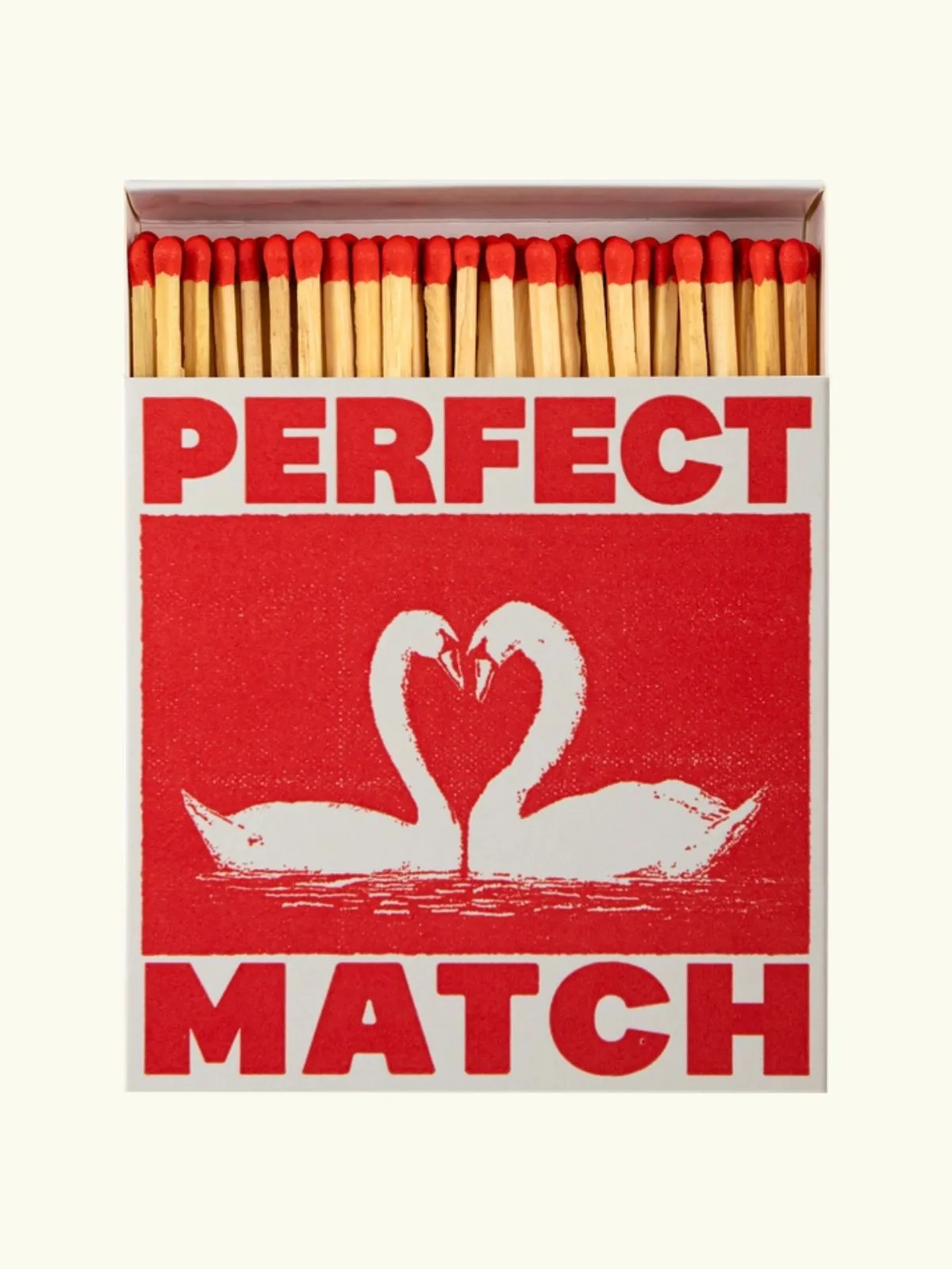 Square Matchbox - I like You Swans sold by iris product image thumbnail 2