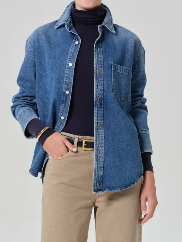 Carter Chaya Shirt - Denim sold by iris