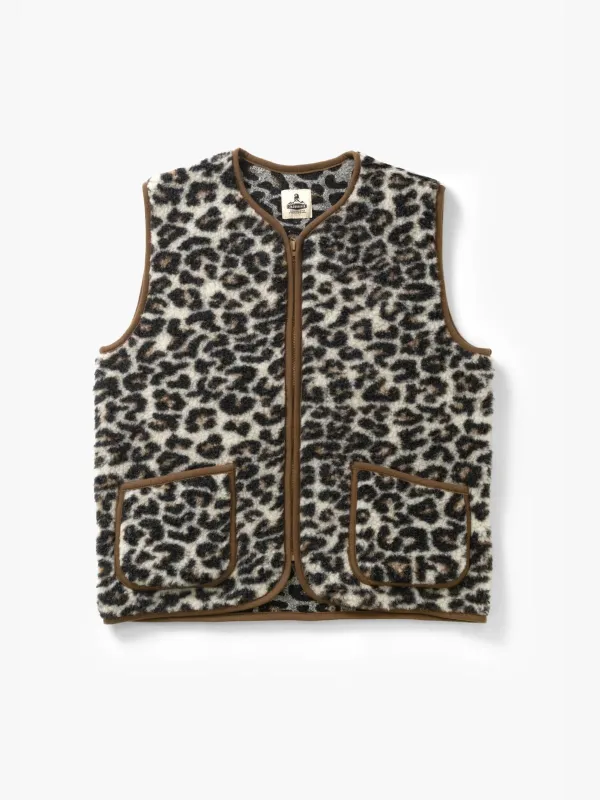 Peptiko Vest Jacket - Leopard made by Coldbreaker