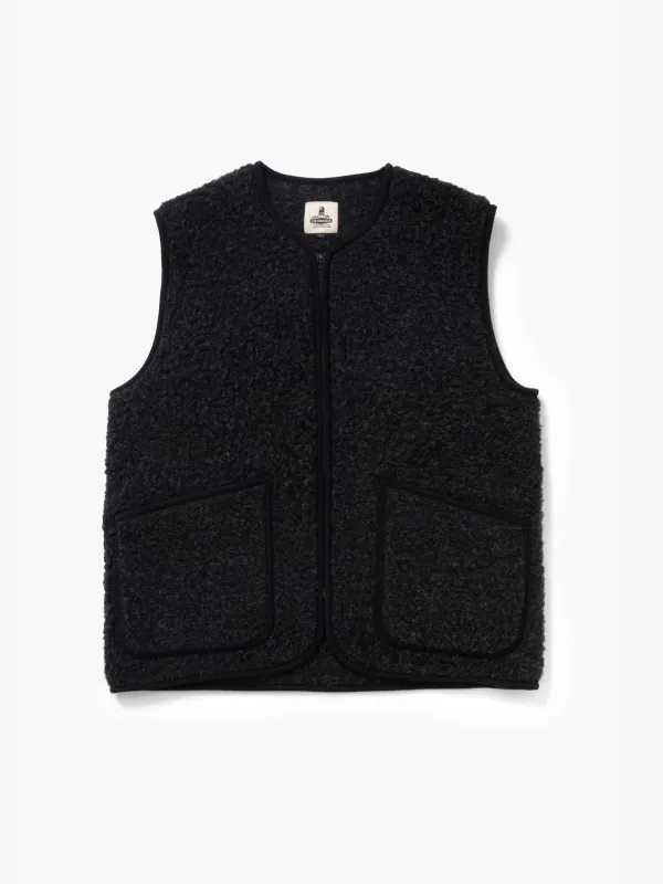 Peptiko Vest Jacket - Black sold by iris
