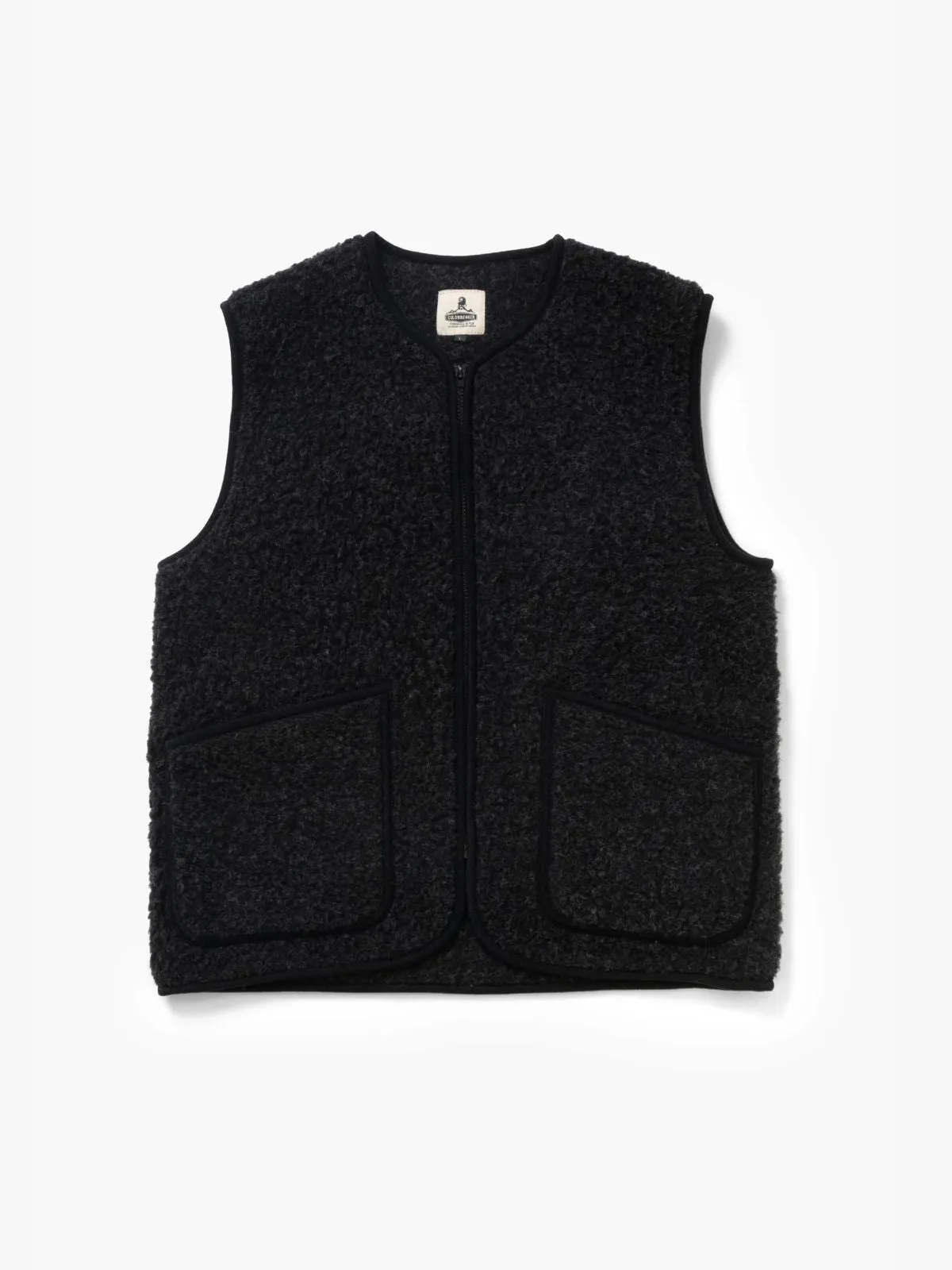 Peptiko Vest Jacket - Black sold by iris