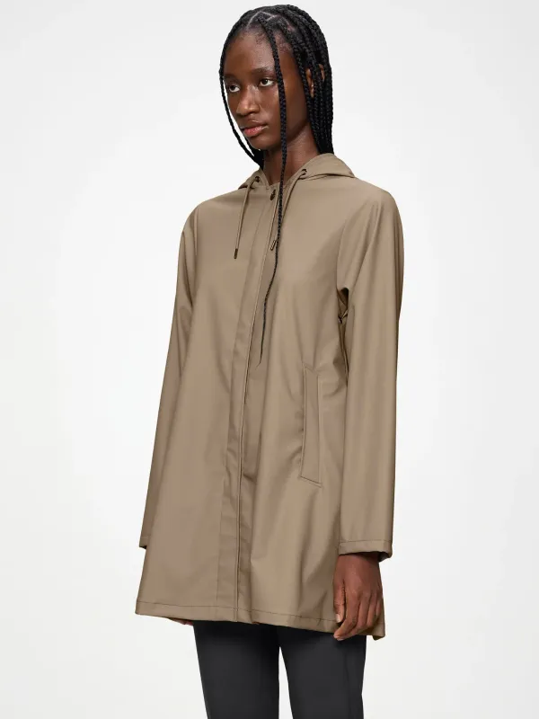A-Line Rain Jacket - Beige made by Rains