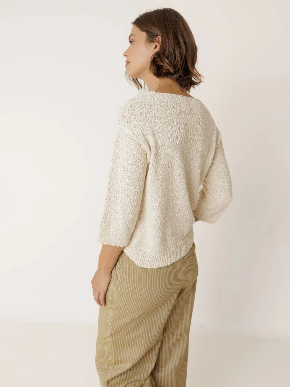 Jersey Jumper - Cream sold by iris product image thumbnail 3