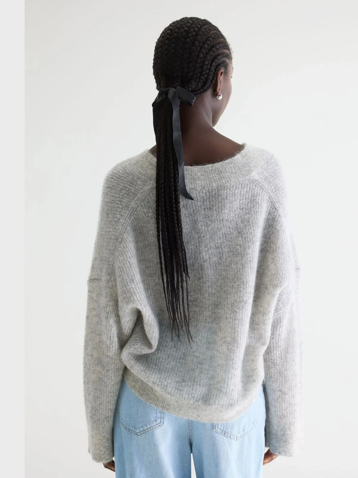 Arco Mohair Sweater - Light Grey sold by iris product image thumbnail 3