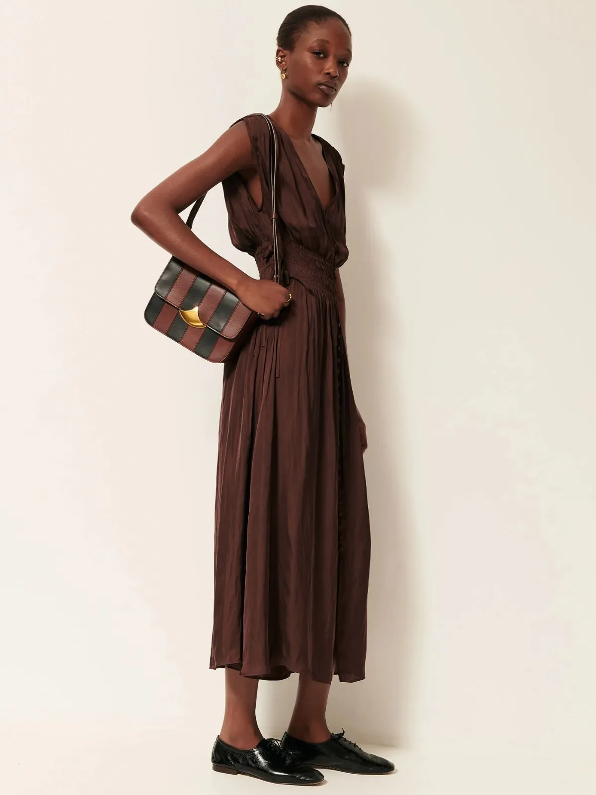 Prezianni Dress - Brown sold by iris product image thumbnail 2