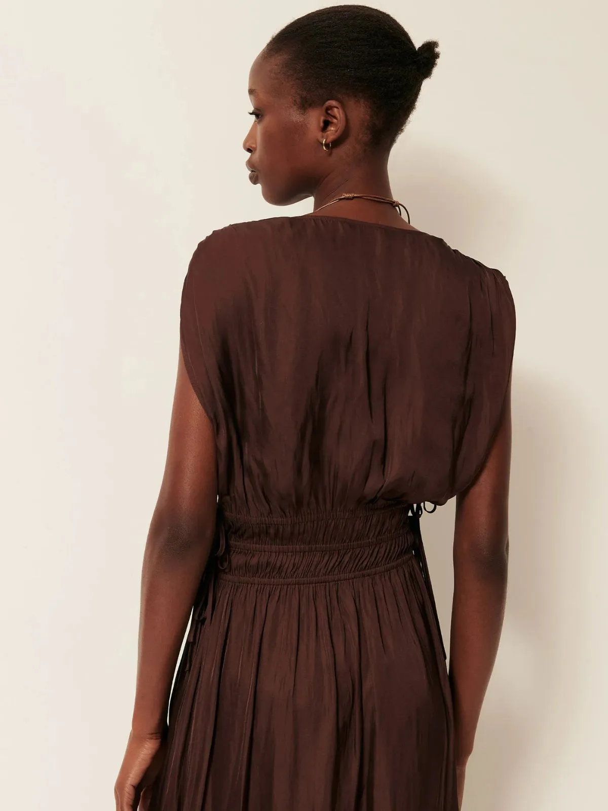 Prezianni Dress - Brown sold by iris product image thumbnail 4