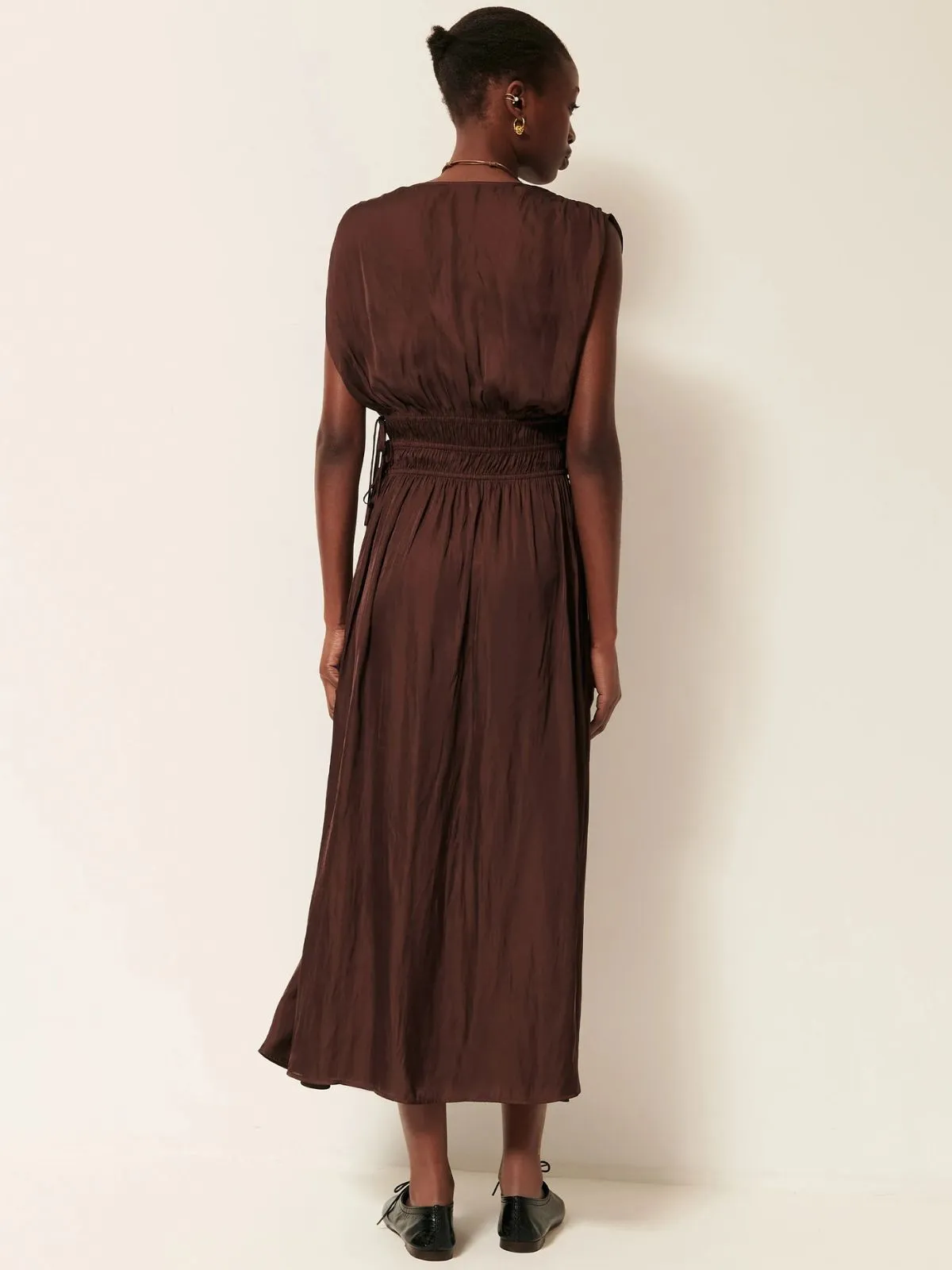 Prezianni Dress - Brown sold by iris product image thumbnail 3