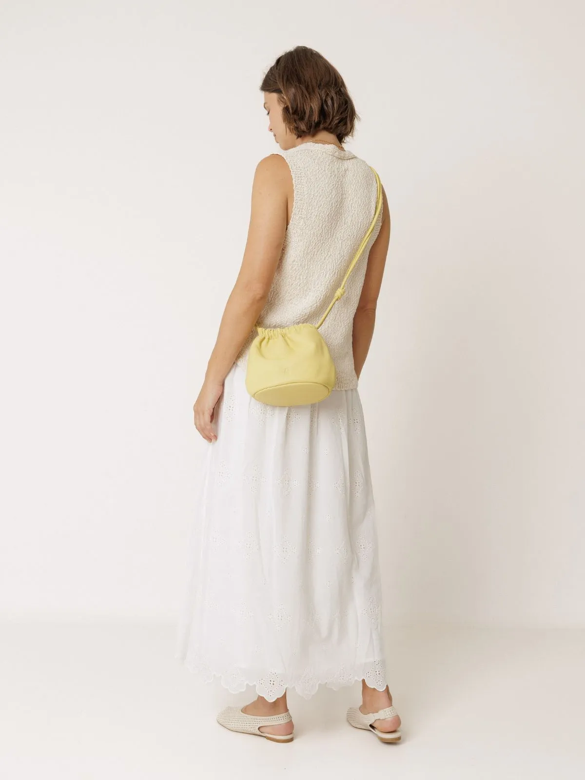 Embroidered Skirt - White sold by iris product image thumbnail 3