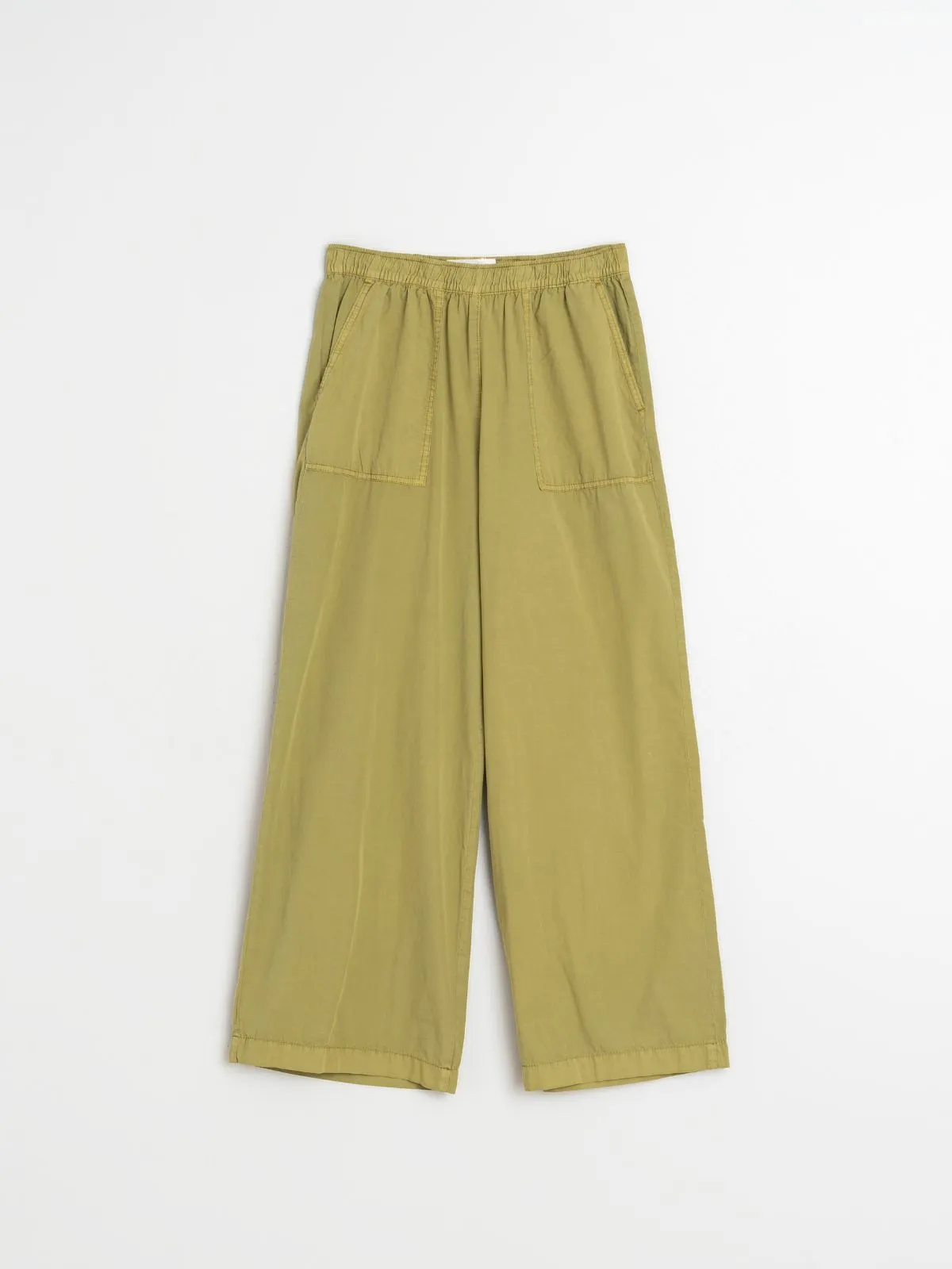 Mateo Poplin Trousrs - Green sold by iris product image thumbnail 2