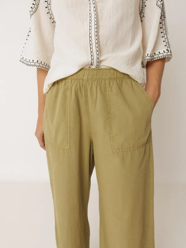 Mateo Poplin Trousrs - Green made by Indi & Cold