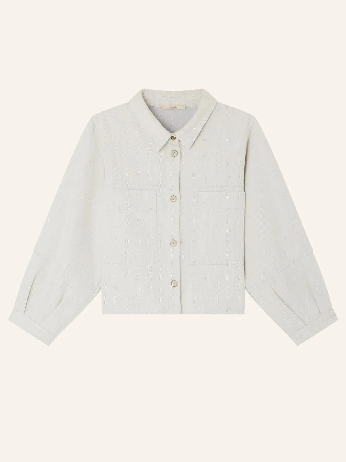 Leone Shacket - Ice sold by iris product image thumbnail 5