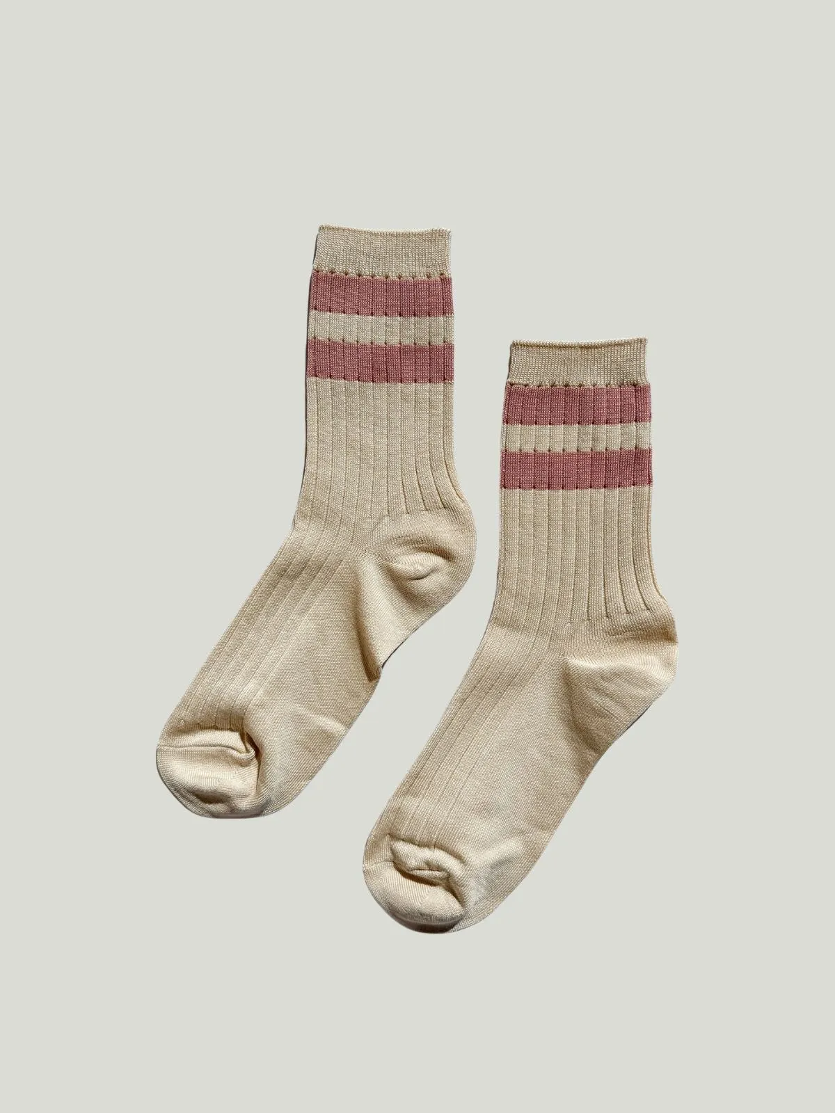Her Varsity Socks - Rose sold by iris product image thumbnail 2