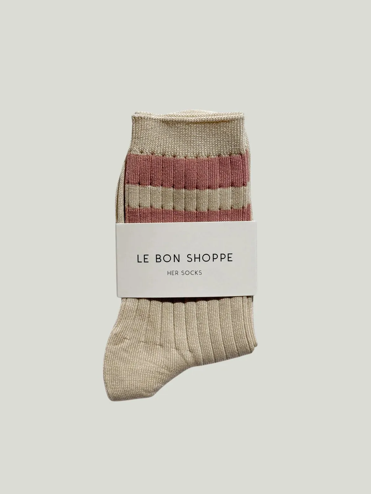 Her Varsity Socks - Rose sold by iris product image thumbnail 4