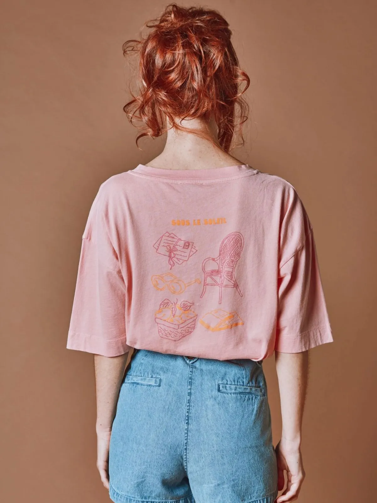 Daisy T- Shirt - Pink sold by iris product image thumbnail 3