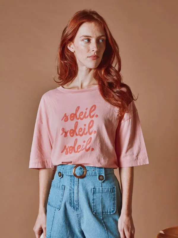 Daisy T- Shirt - Pink made by iris