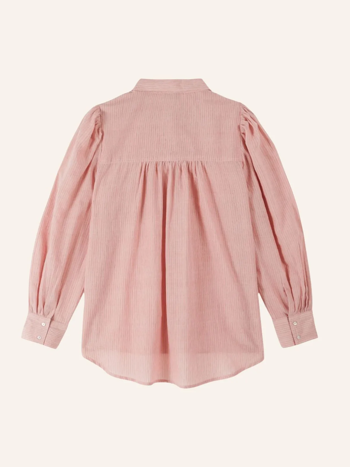 Didi Pinstripe Shirt - Pink sold by iris product image thumbnail 5