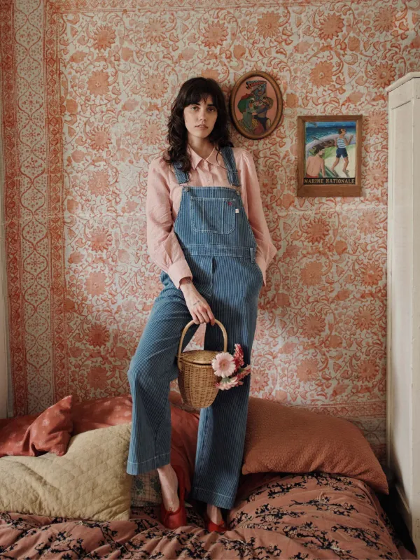 Didi Pinstripe Shirt - Pink made by iris