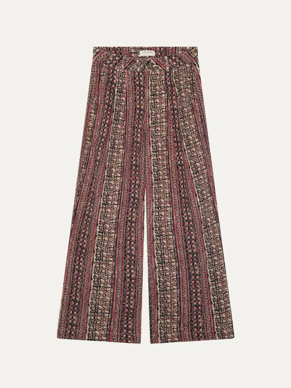 Hari Print Trousers - Granada made by Maison Hotel
