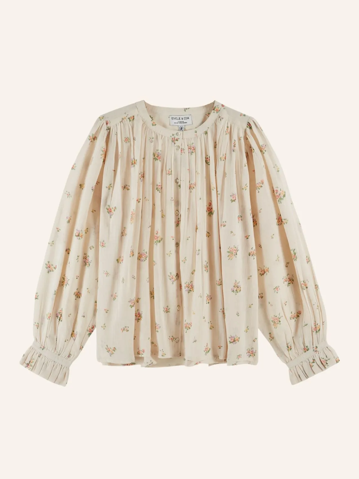 Dounia Print Blouse - Ecru sold by iris product image thumbnail 2