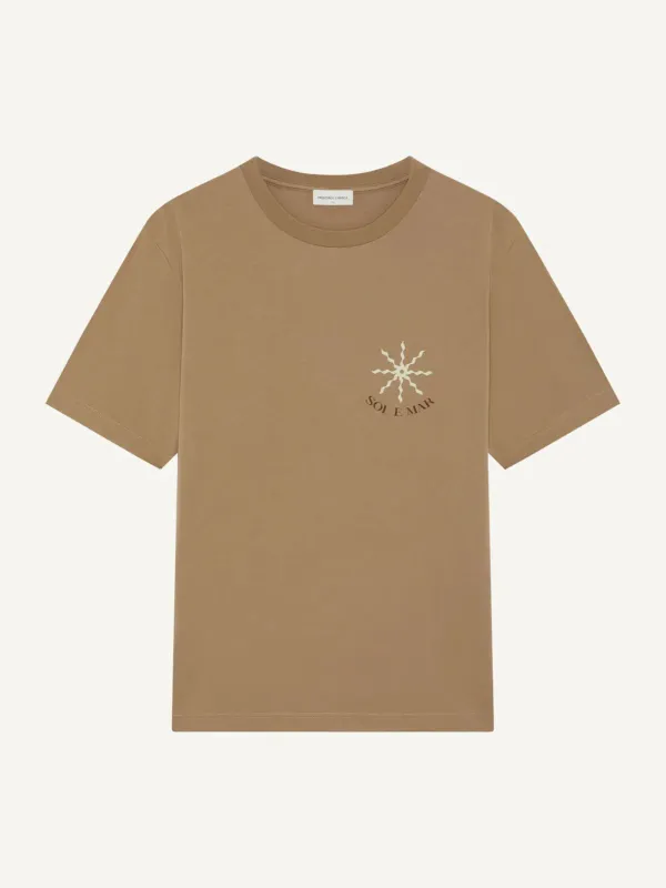 Dinis Sol e Mar Print T-Shirt made by iris